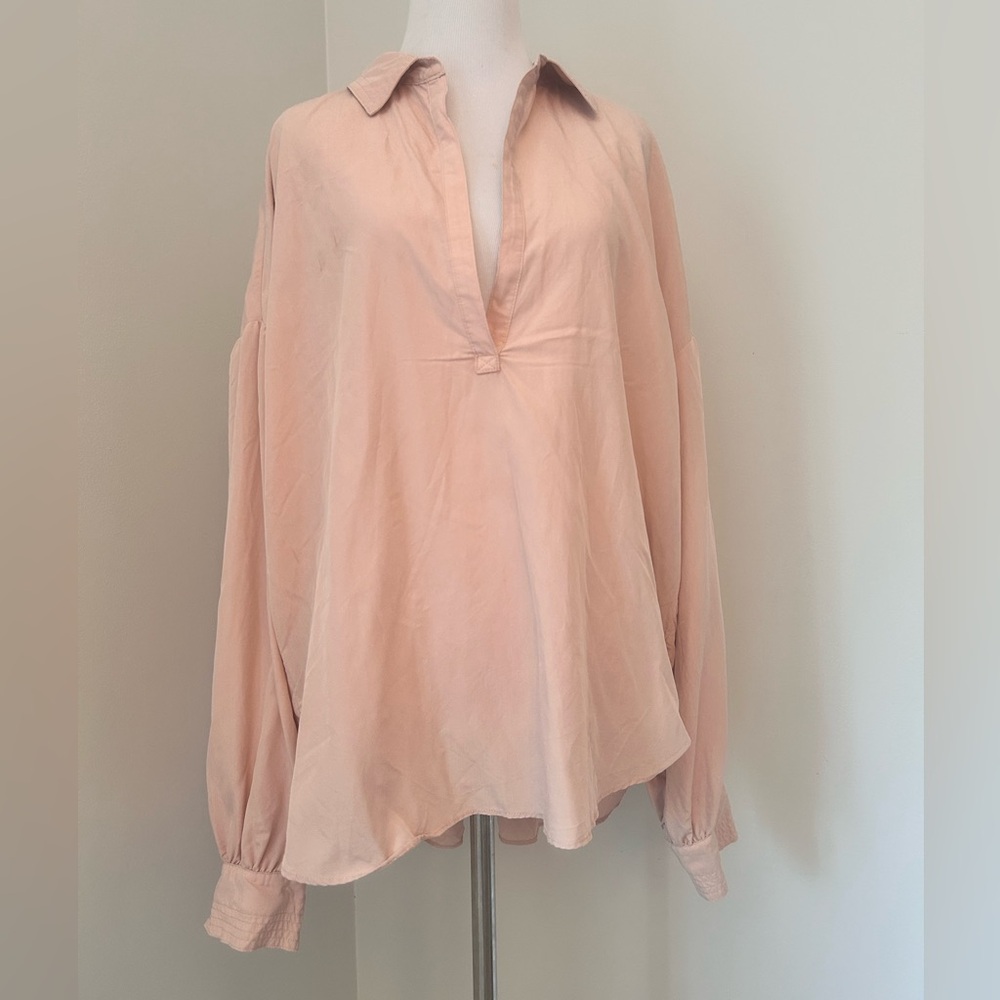 WE THE FREE size, large ladies, long sleeved blouse.